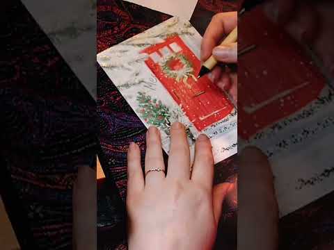 Speed Writing 🎄 MERRY #CHRISTMAS 🎄 #asmr #asmrlikeasandbox