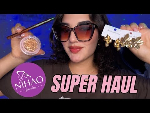 ASMR MEGA HAUL DE NIHAO 🛍️😍 Joyas, Ropa…