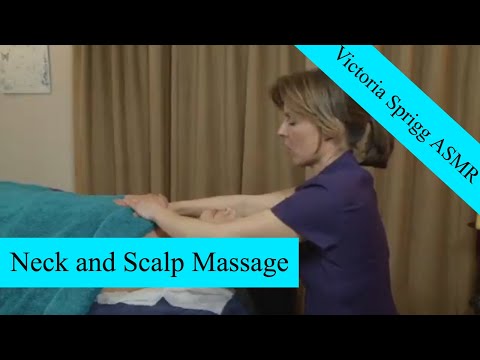 ASMR Shoulder, Neck & Scalp Therapeutic Massage with Victoria and Behfar | 3 of 5 (Gentle Music)