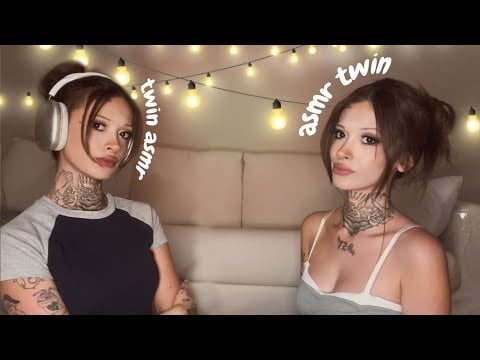 [türkçe asmr] ikizimle asmr (aramız çok iyi)