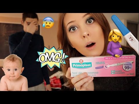 JE SUIS ENCEINTE... 🍼 (La réaction de mon copain... 🤦‍♀️) PRANK