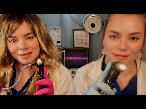 ASMR Ear Research Exam & Otoscope Study | Ear Cleaning, Ear Ultrasound