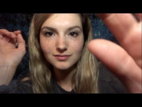 ASMR Layered Tapping Sounds w Hand Movements // Inaudible Whispering