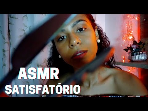 ASMR COMENDO PENSAMENTOS NEGATIVOS | Arrepios garantidos