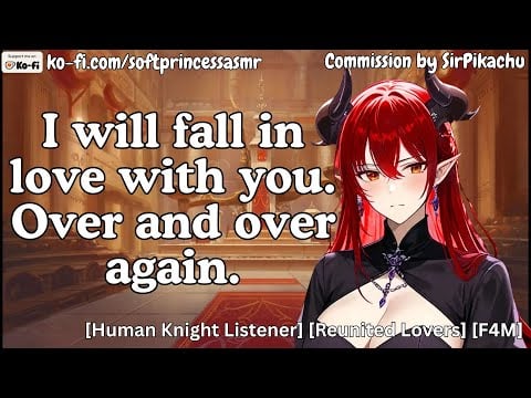 Demon Queen Is Your Fiance? [Flirty] [Kisses] [Reassurance] [Commission] [ASMR roleplay]