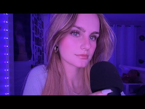asmr 1 HOUR of inaudible whispers + mouth sounds