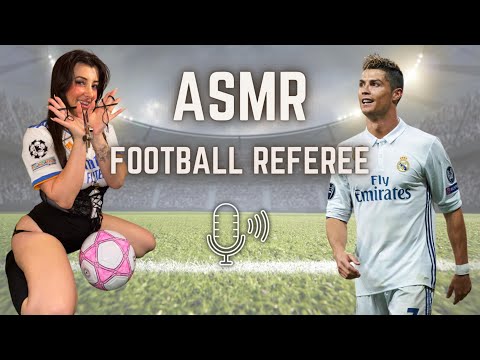 ASMR Soccer Referee - Intense Mic Pumping, Football Tingles & Relaxing Sounds