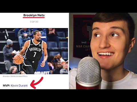 Picking The MVP For Every NBA Team ( ASMR )