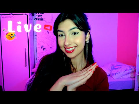 ASMR vem relaxar e passar a virada do meu aniversário comigo 🥳💖