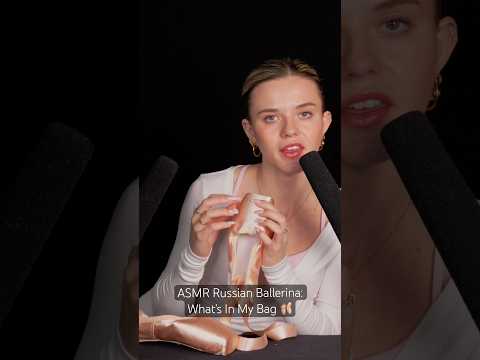 #asmr Russian Ballerina: What’s In Her Bag 🩰 #asmrvideo #funny #skit  #asmrsounds #whatsinmybag