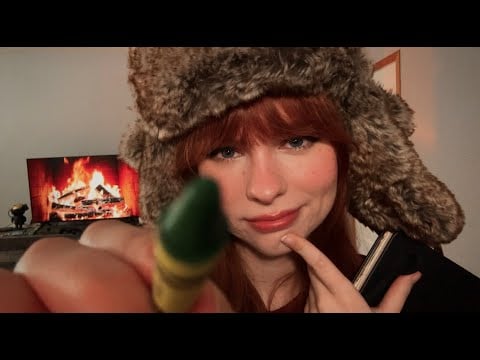 ASMR Girl With No Boundaries Draws You (Pencil and Crayon)