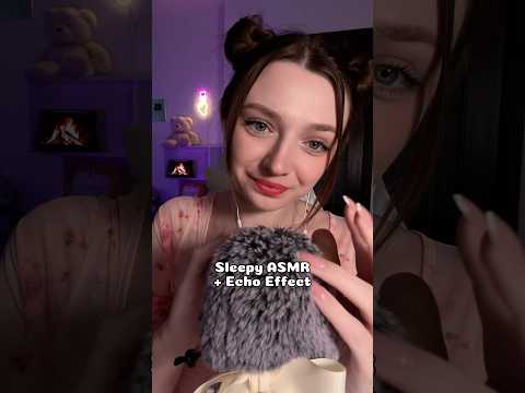 Sleepy asmr + echo effect #asmr #asmrsounds #asmrrelax #asmrtingles #relax #tingles #whispers