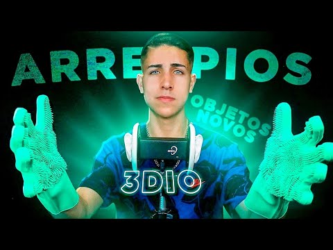 ASMR para você sentir ARREPIOS com OBJETOS NOVOS e SONS INTENSOS (Tingles)