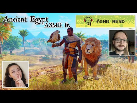 ASMR | The Most Relaxing Ancient Egypt Tour with @theASMRnerd! | Ear to ear whispering