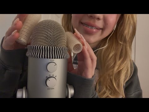 ASMR rollers on the mic