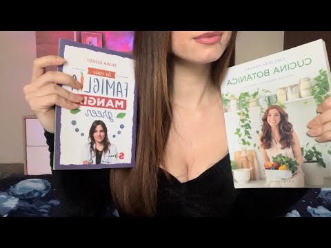 Ti rilasso con i miei libri di cucina vegetale 📚💚 | ASMR