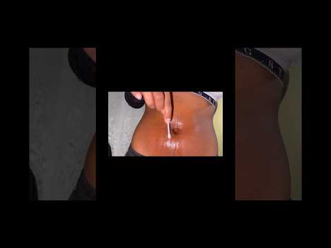ASMR cleaning my bellybutton #asmr #asmrsounds