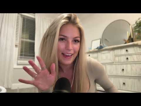 ASMR whisper ramble + do my nails with me 💅🤍