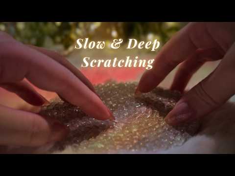 ASMR Slow & Deep Scratching✨ Calm Scratching Session🍃 (No Talking, No Mouth Sounds)