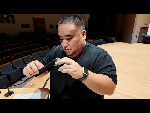 ASMR In Public - Empty Auditorium