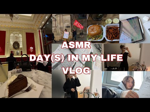 ASMR 2 Days in My Life (school and vacation edition 📚🏝️)