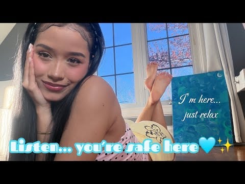 Listen & Relax… I’m Right Here With You 💧 | Calm ASMR for Sleep & Anxiety Relief