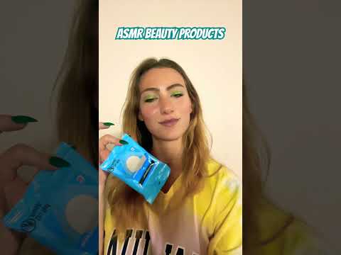 ASMR BEAUTY PRODUCTS #makeup #asmr #shorts #asmrshorts