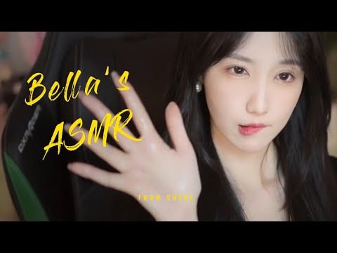 【贝拉小姐姐 ASMR】口水画，吸管