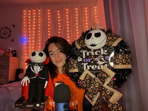 👻 Nightmare Before Christmas ASMR Triggers!! 🎃 Halloween Themed 👻