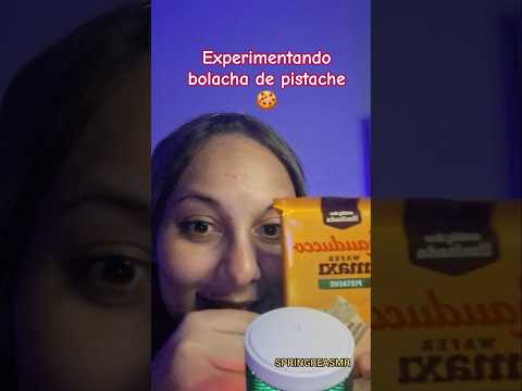 ASMR | Bolacha de pistache 😋 #shorts