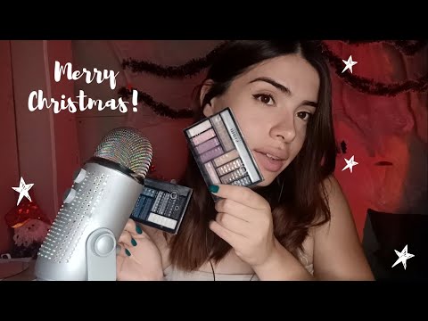 ASMR Te ayudo a prepararte para Navidad 🎄🎁 | ASMR en Español