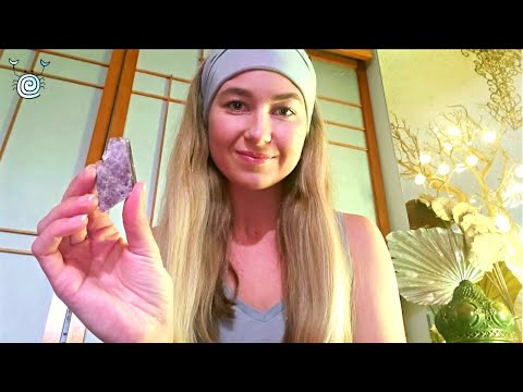 [ASMR] ~ 💜Reiki Healing Meditation for "Catastrophizing"💜  | Sound Healing ASMR | Overthinking ASMR