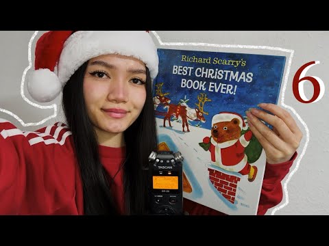 ASMR Christmas Book Story Reading (Whispered)