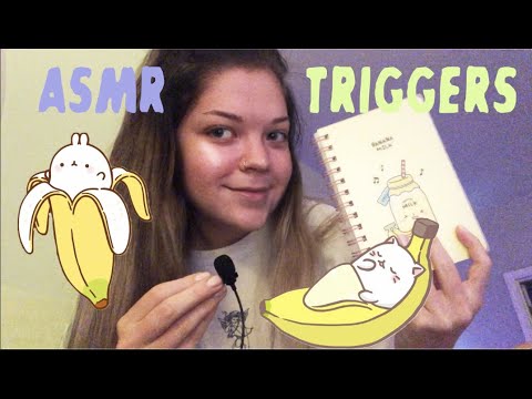 night time personal attention + random triggers 🍌 ASMR