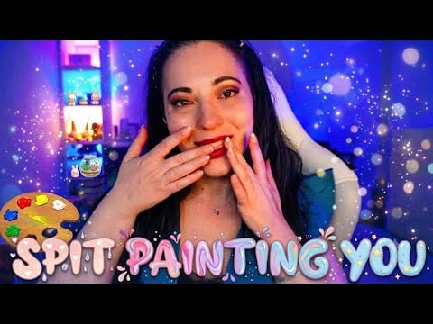 Spit Painting Rilassante su di te ASMR