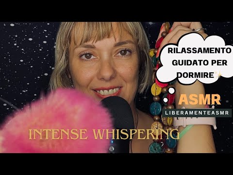 Asmr ita Intense Whispering ✨Rilassamento guidatoe coccole sonore!✨😴#visualtrigger #triggers