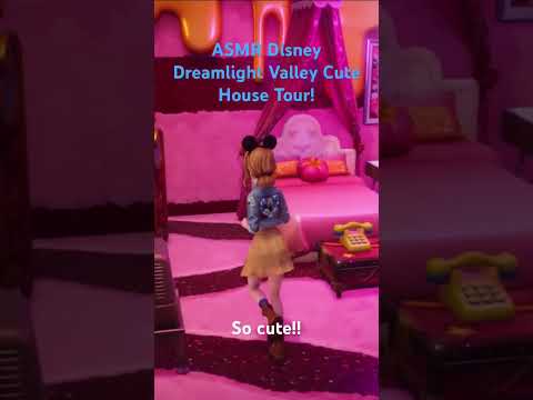 ASMR Disney Dreamlight Valley House Tour! Whispering, soft-spoken, asmr mouth sounds #asmr