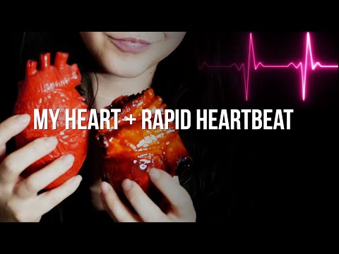 Happy Heartbeats Shows You Her Hearts With Fast Heartbeat | Rapid Heartbeat ASMR