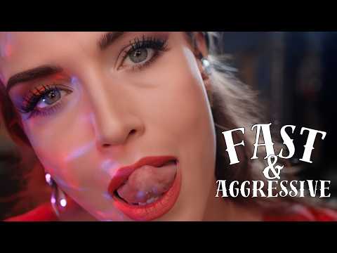 Upclose ASMR | Fast and Aggressive Mic Triggers, Mouth Sounds, RAMBLES, Tapping, More!