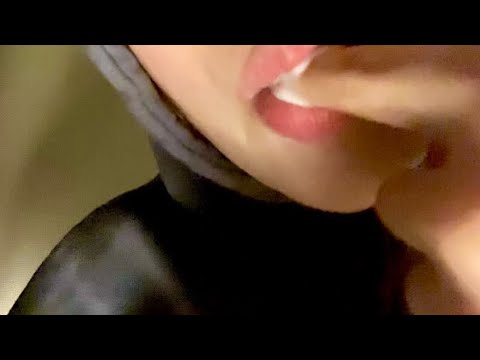 바나나&요플레 이팅 받고 리킹 더블로가! banana eating/finger licking/mouth sounds