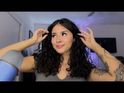 ASMR | cutting 4 inches off of my hair  🫣