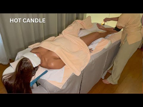 ASMR: HOT Thai Candle Full Body Massage