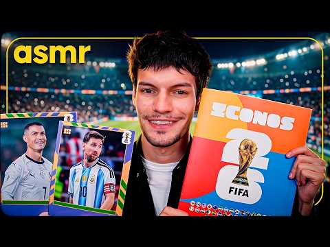 ASMR LLENANDO ÁLBUM ICONOS MUNDIAL 2026 - Parte 1