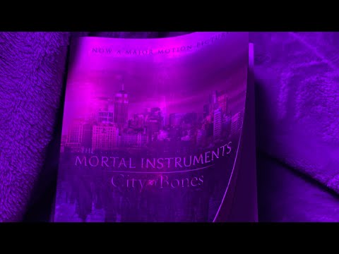 [ASMR - Whisper] City of Bones inaudible whisper (some hand movements)