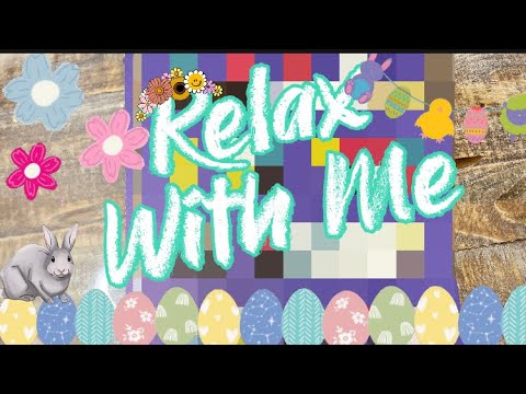 ASMR VISUAL & SOUND TRIGGERS: EASTER EGGS & BUNNIES STICKER PUZZLE #451