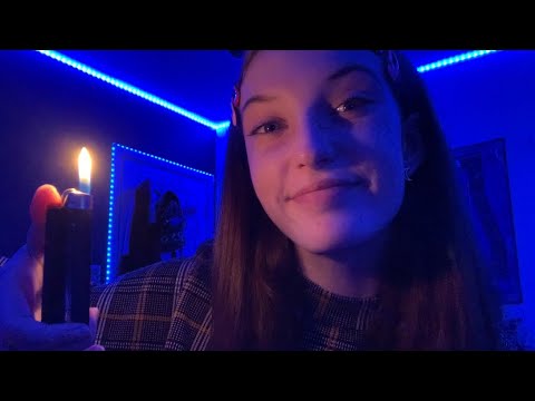 vibes asmr ✨ assortment of sounds, blue led lights!