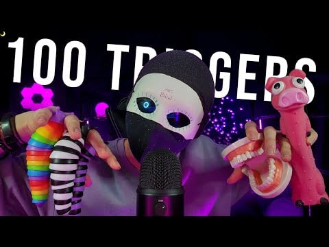 Over 100 Triggers For Deep Sleep | 3 Hours ASMR