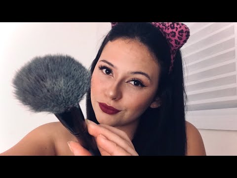 ASMR amiga te maquiando para uma festa 🥳