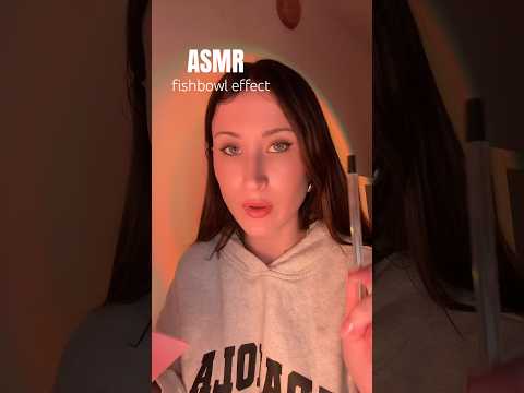 ASMR chaotic fishbowl effect 🐟 #asmrshorts #asmr #asmrroleplay