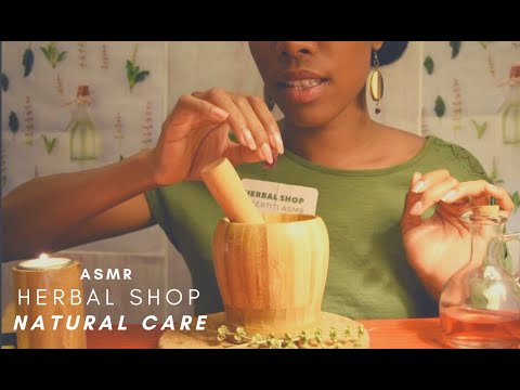 ASMR Fr 🌿 HERBAL SHOP ROLEPLAY🌿NATURAL CARE MEDICINE🌿Naturopath Visit Part 2.